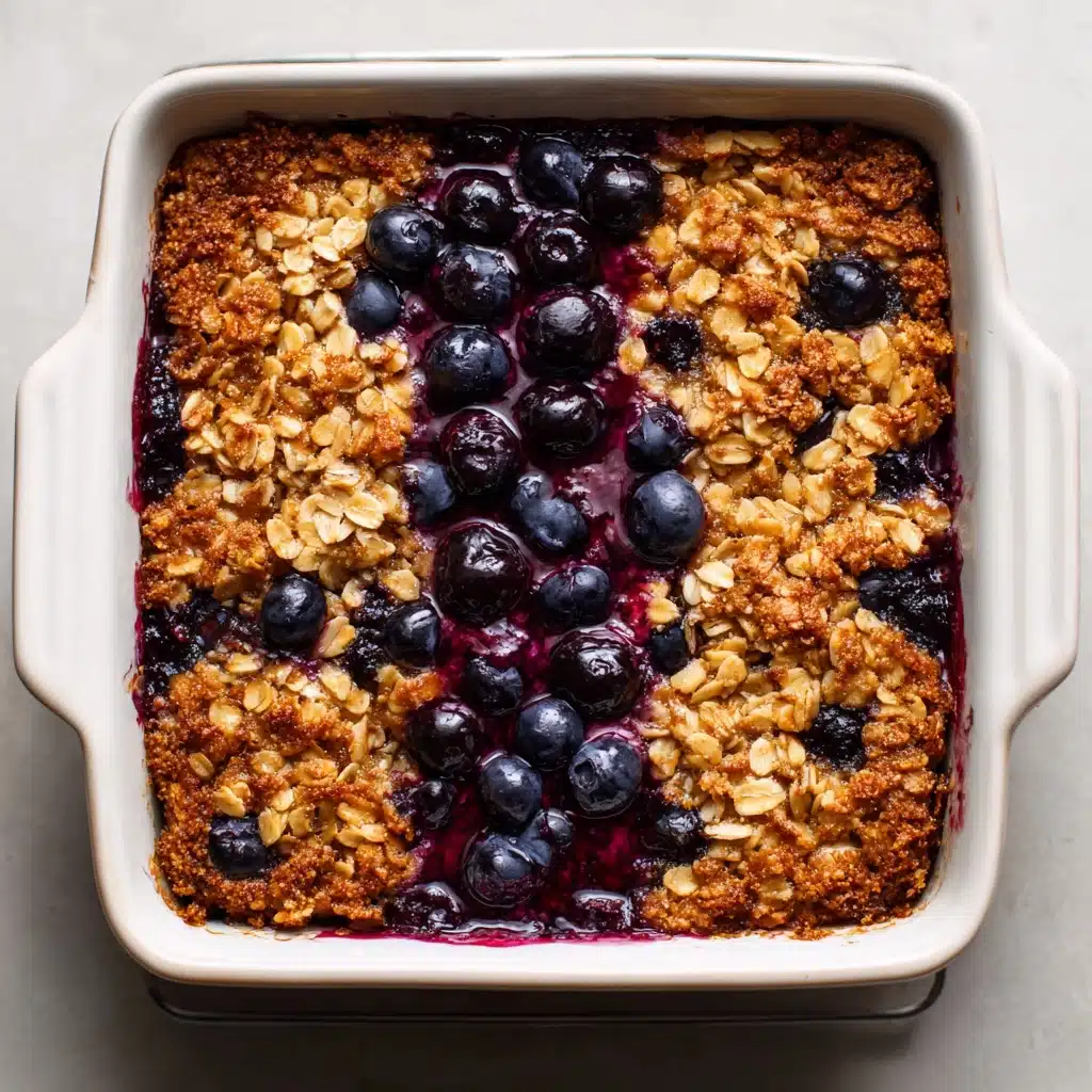 Blueberry Baked Oats Delight - Recipe Image
