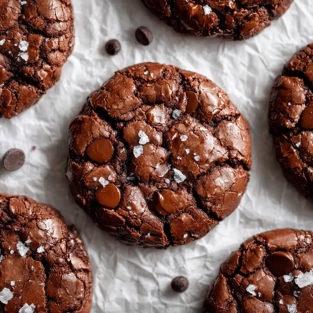 Decadent Chocolate Brownie Cookies - Recipe Image