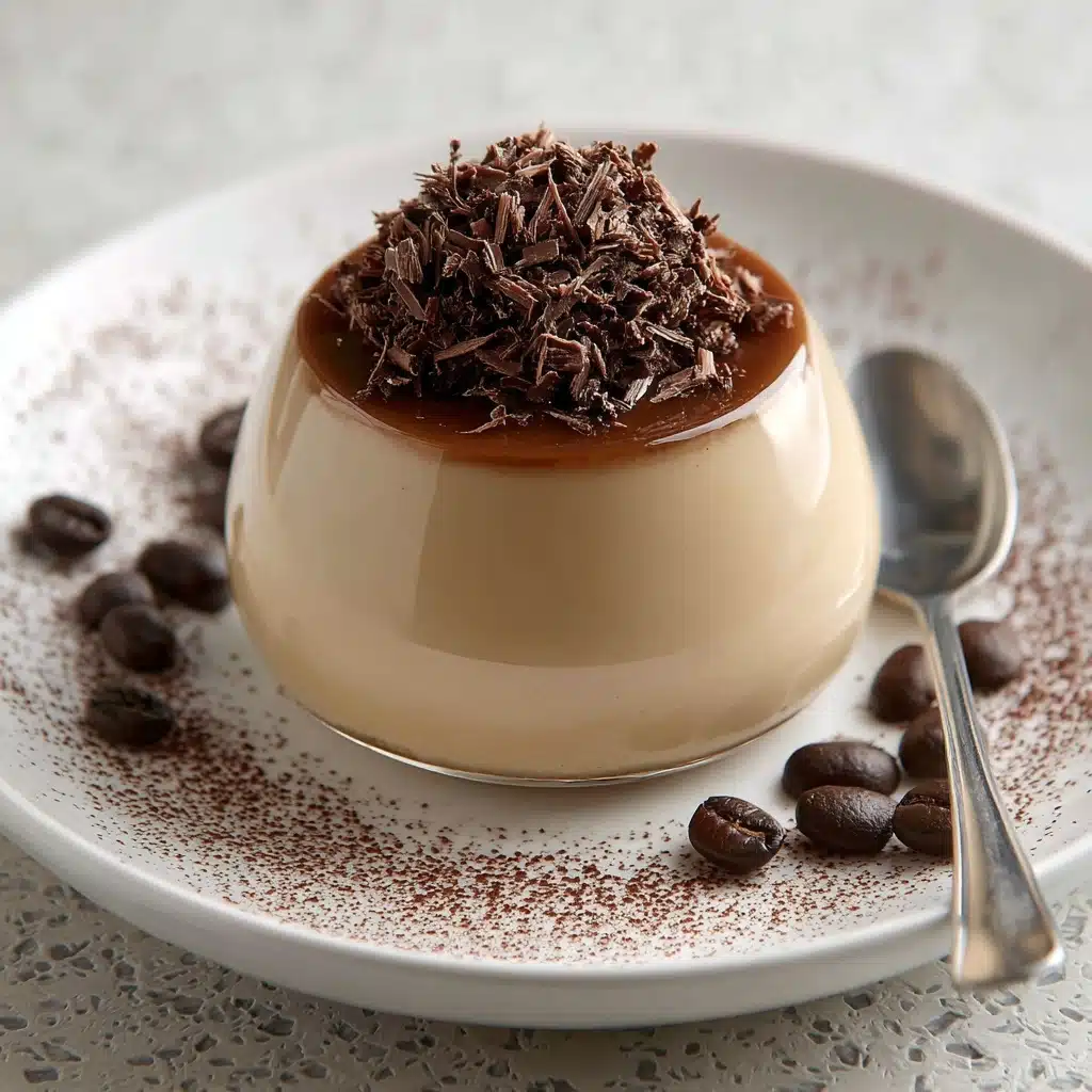 Creamy Coffee Panna Cotta Delight - Recipe Image