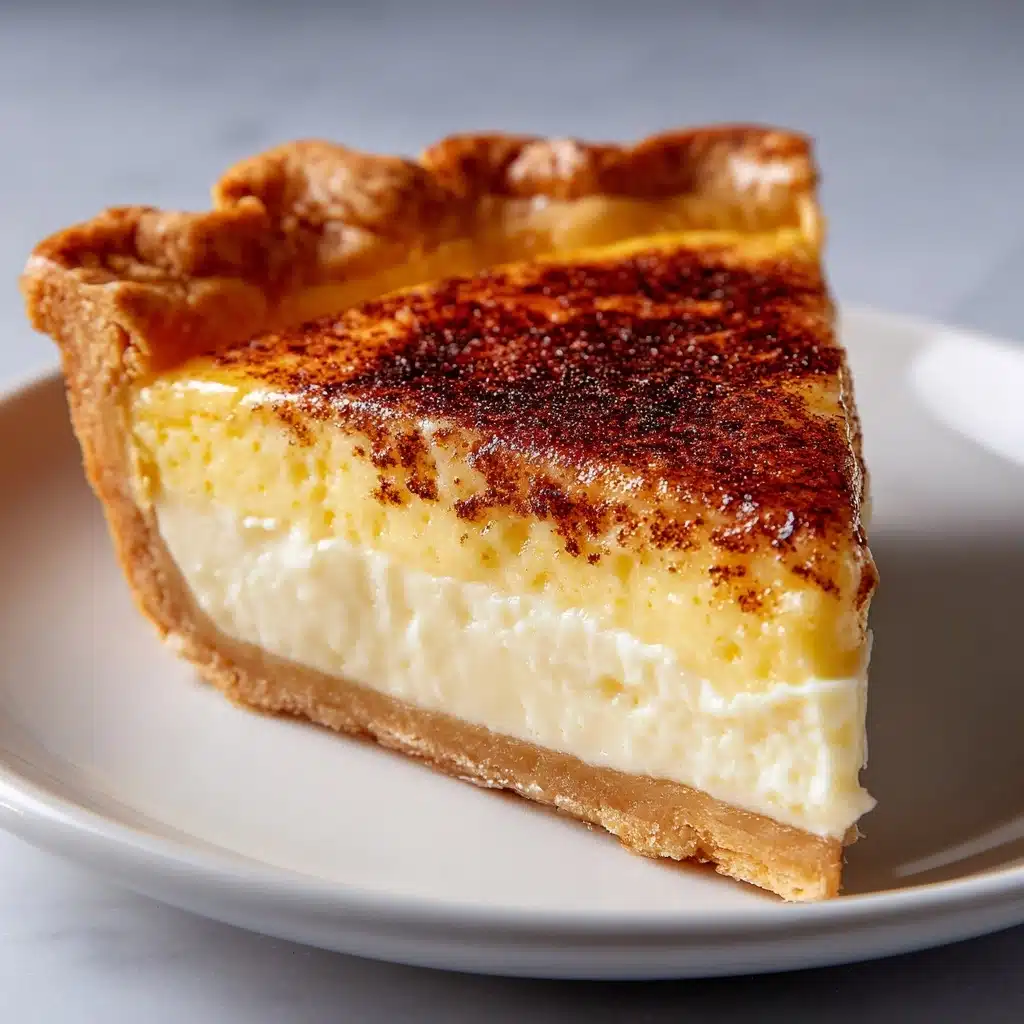 Old Fashioned Egg Custard Pie Recipe - Recipe Image