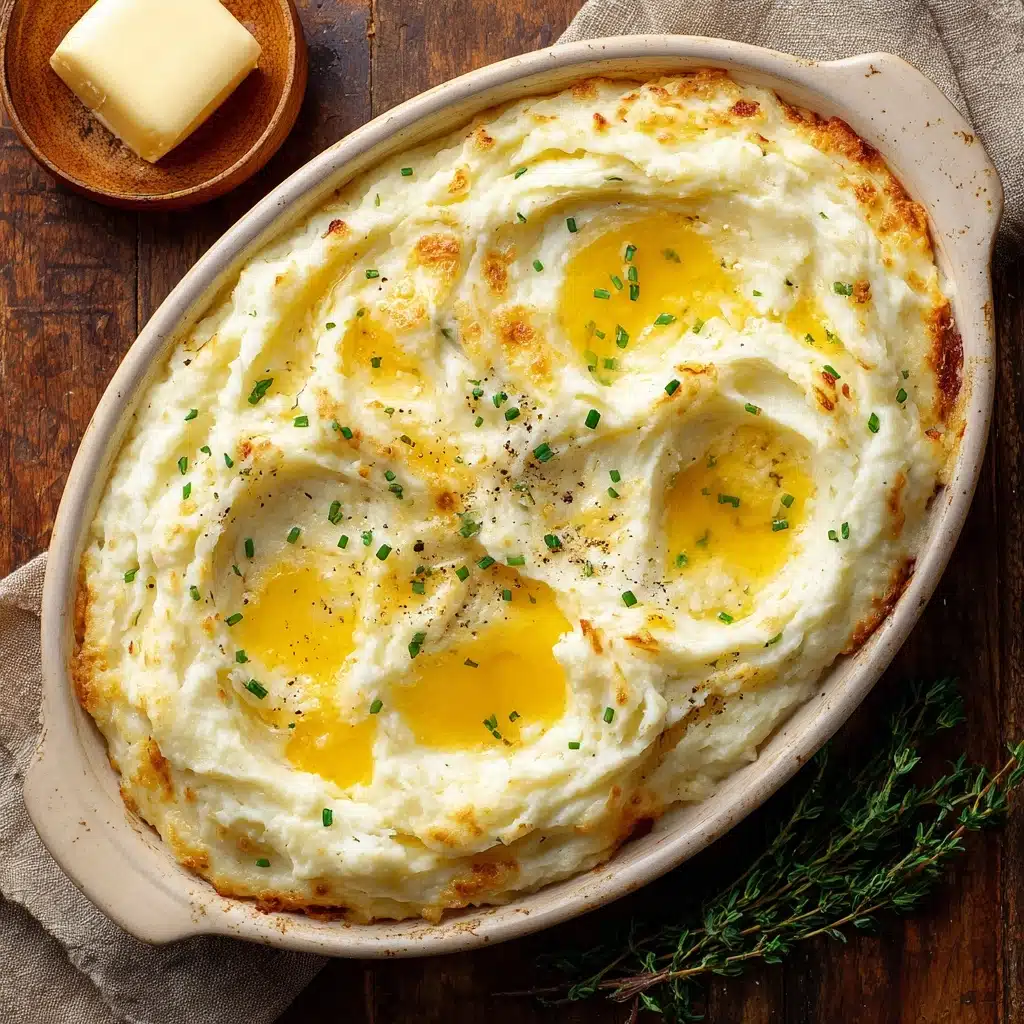 Heavenly Cream Cheese Mashed Potatoes - Recipe Image
