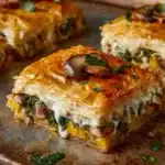 Cheesy Baked Vegetable Rolls Recipe