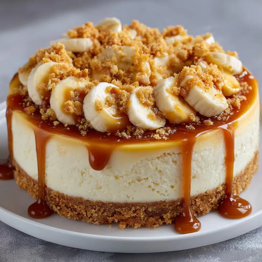 Banana Pudding Crunch Cheesecake Recipe - Recipe Image