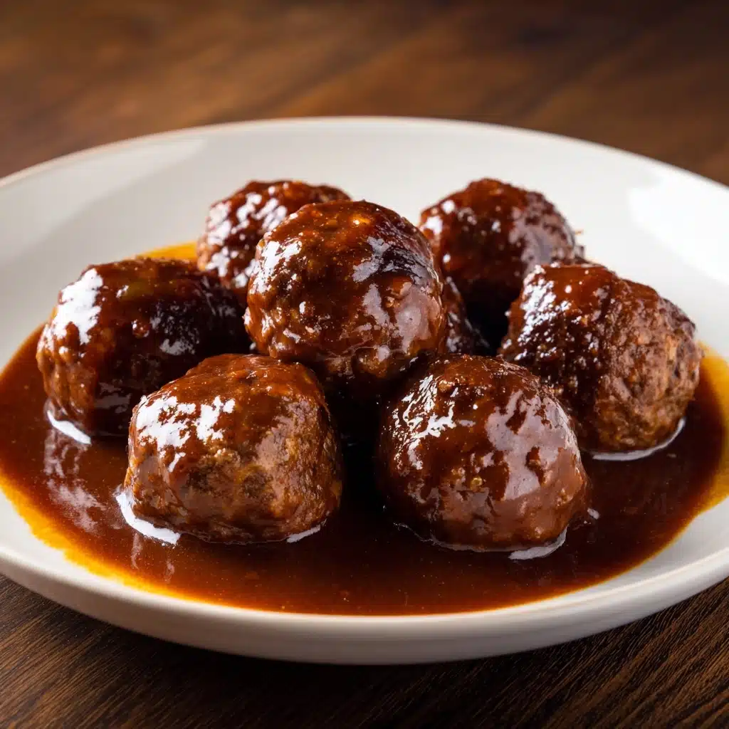 Creamy Slow Cooker Salisbury Steak Meatballs Recipe - Recipe Image