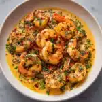Shrimp in Creamy Garlic-Paprika Sauce Recipe