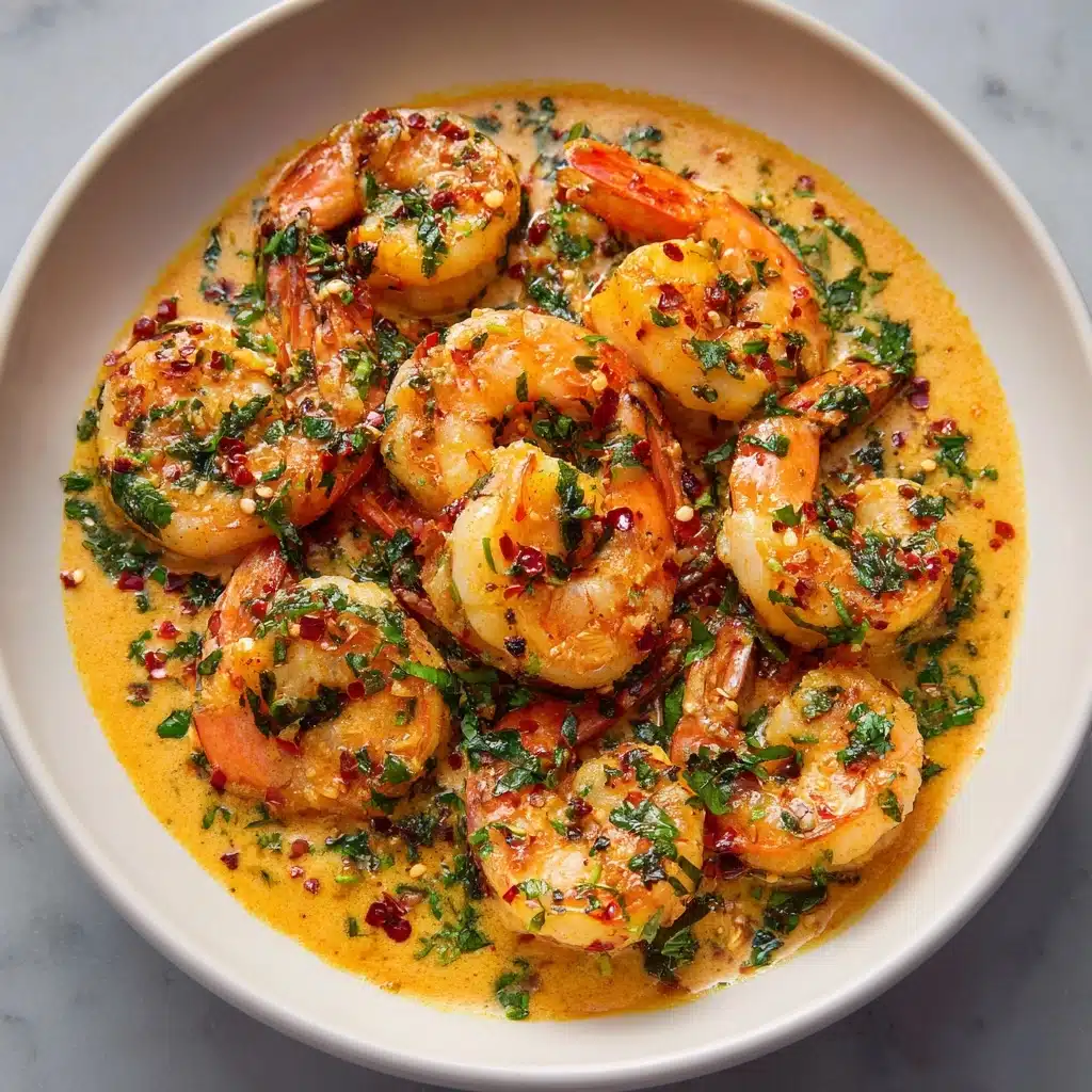 Shrimp in Creamy Garlic-Paprika Sauce Recipe