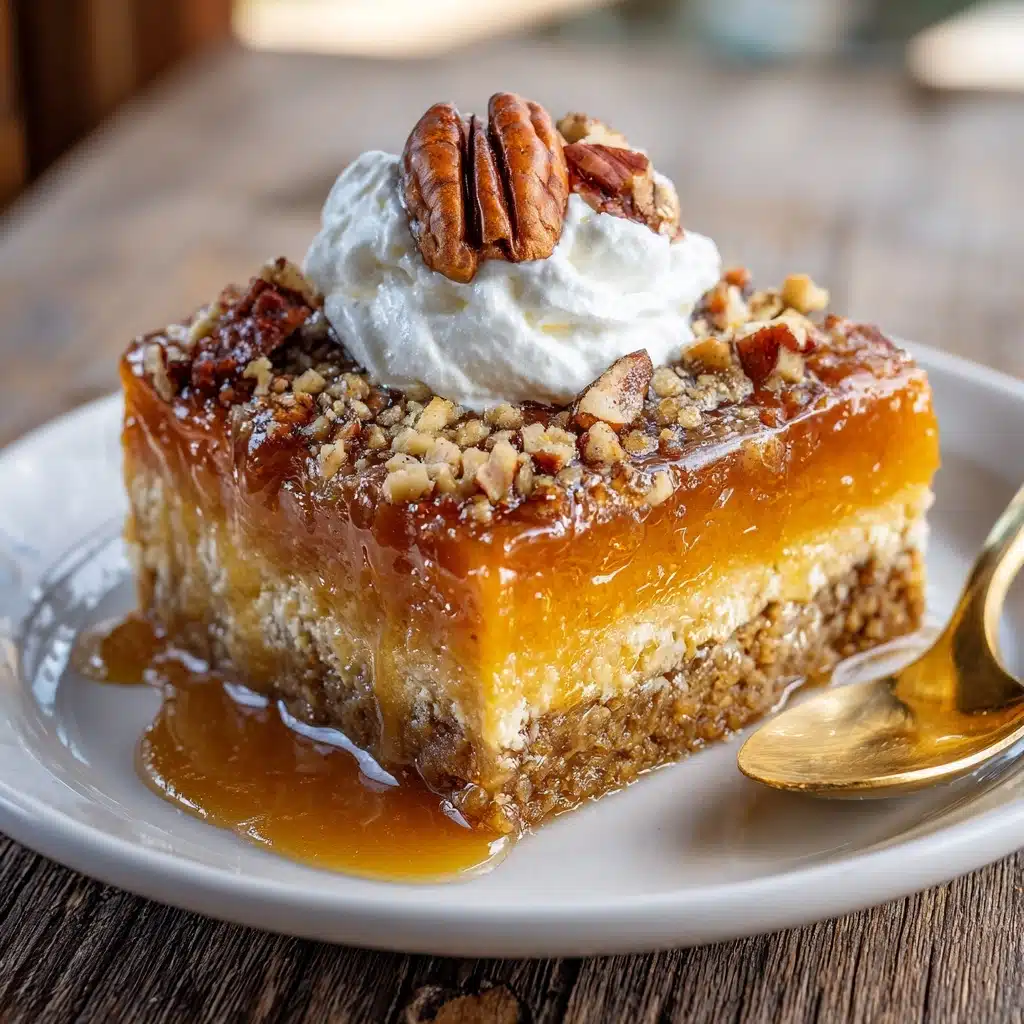 Caramel Pumpkin Cobbler with Pecans Recipe