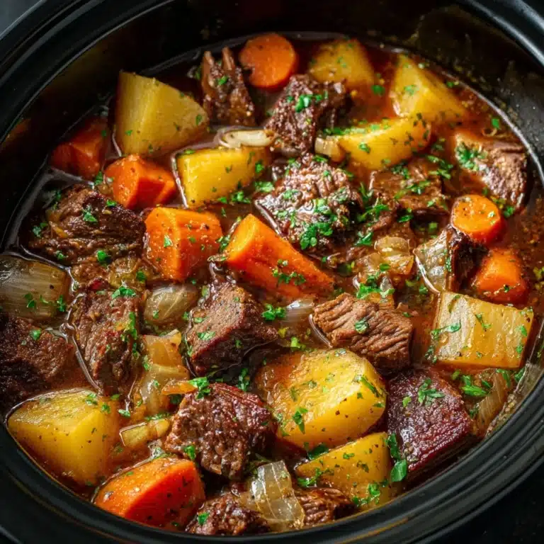 Crock Pot Beef Stew Recipe