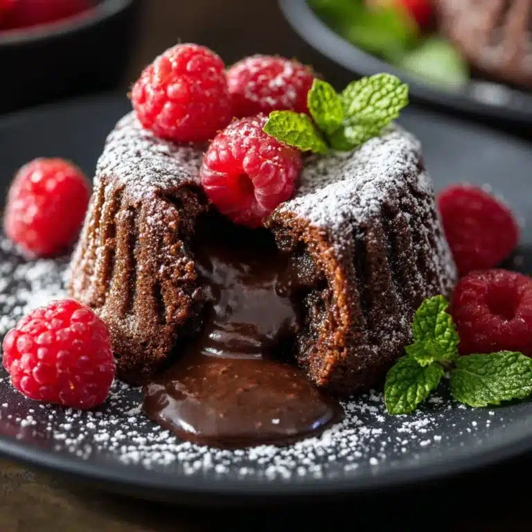 Mini Chocolate Lava Bundt Cakes Recipe