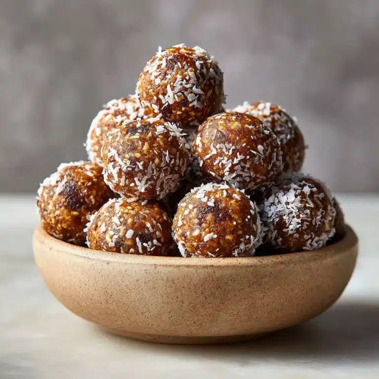 No Bake Protein Balls Recipe