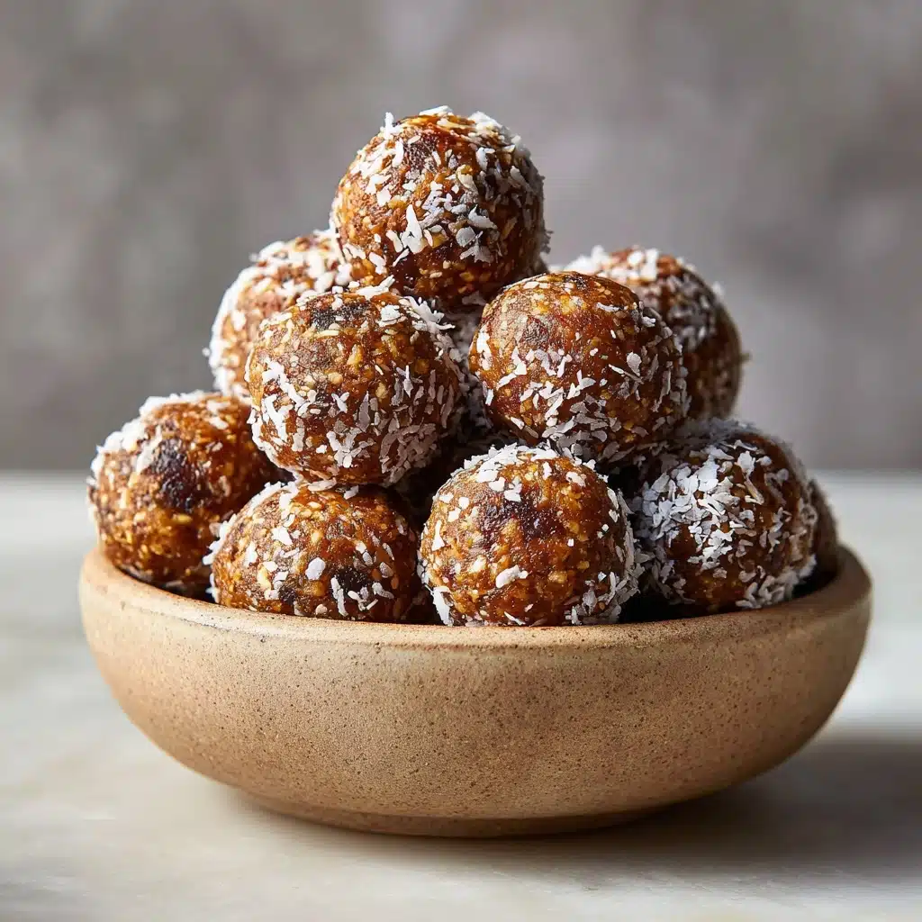 No Bake Protein Balls Recipe - Recipe Image