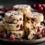 Cranberry Shortbread Cookies Recipe
