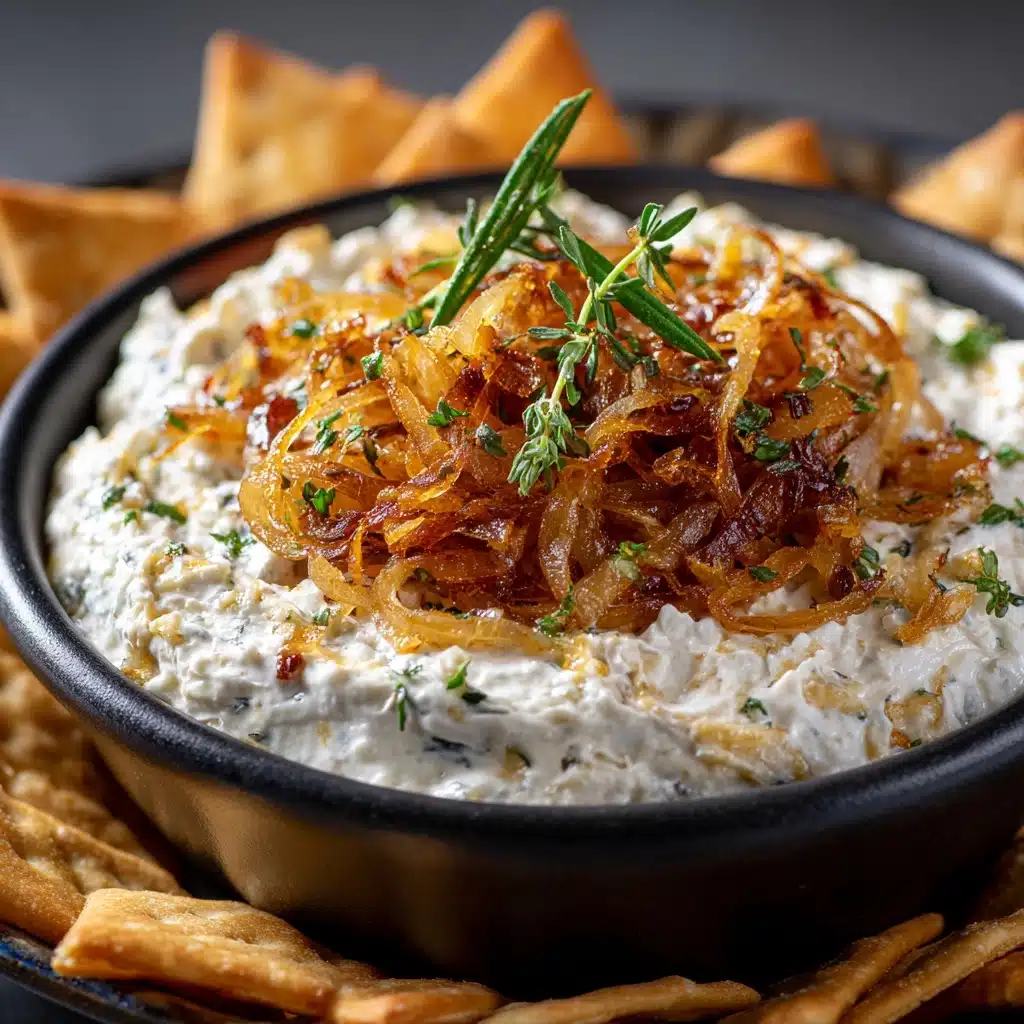 Creamy French Onion Dip Recipe - Recipe Image