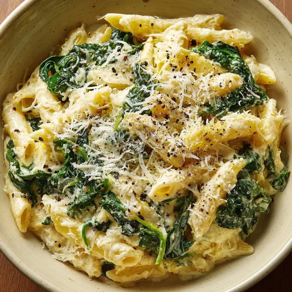 Pasta with Spinach Recipe - Recipe Image