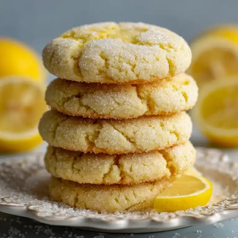 Lemon Sugar Cookies Recipe