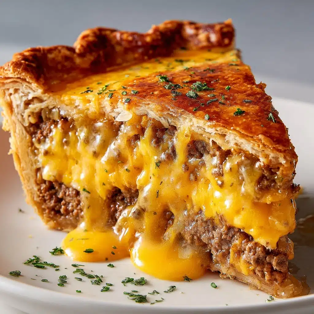 Classic American Cheeseburger Pie Recipe