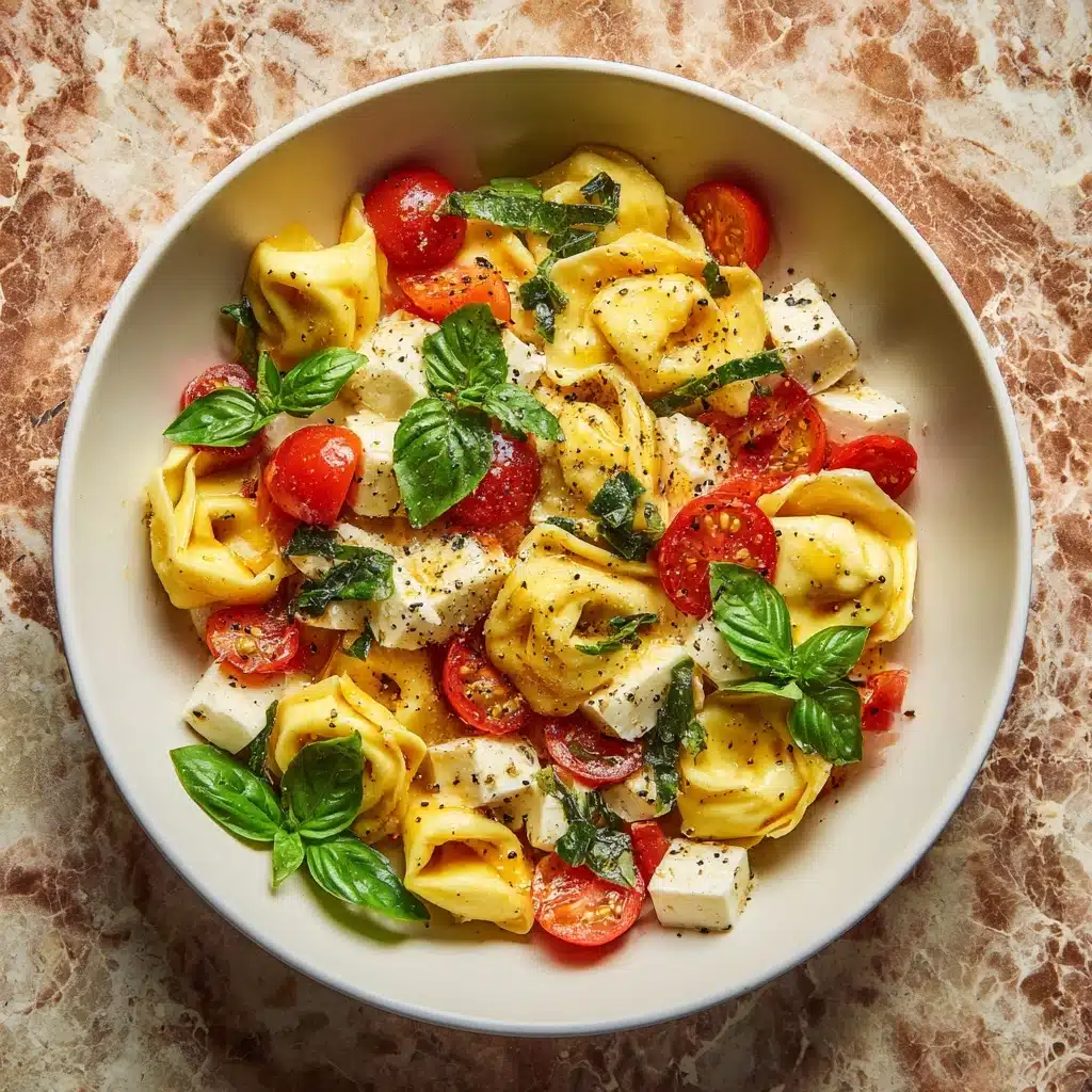 Tortellini Caprese Salad Recipe - Recipe Image