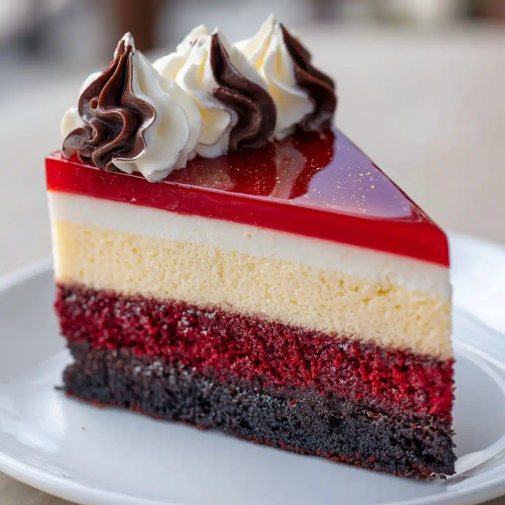Homemade Red Velvet Cheesecake Recipe - Recipe Image