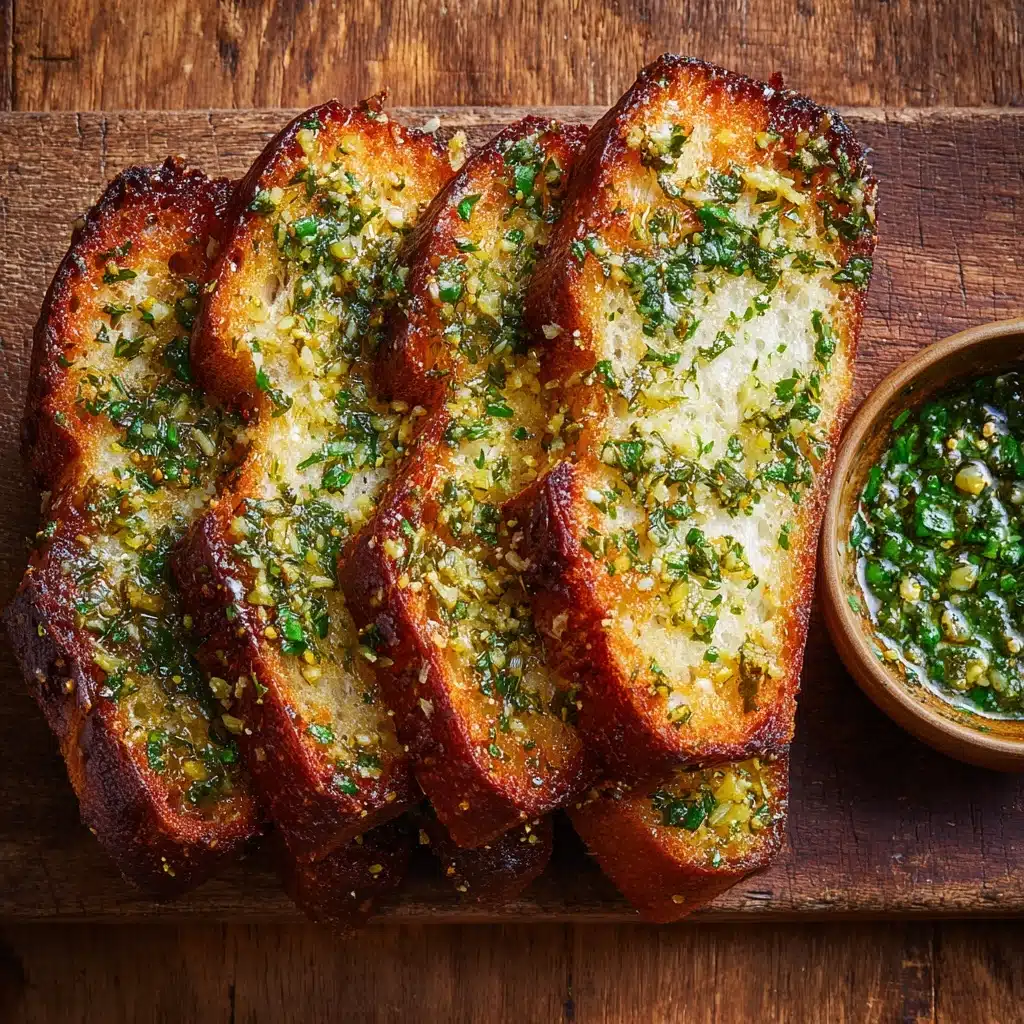 Herbed Garlic Bread Recipe - Recipe Image