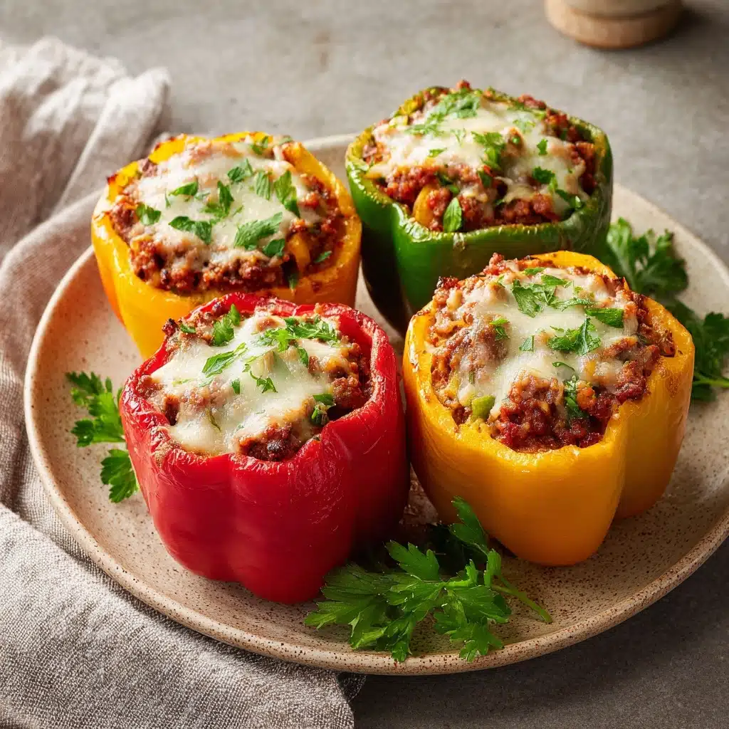 Classic Stuffed Bell Peppers Recipe - Recipe Image