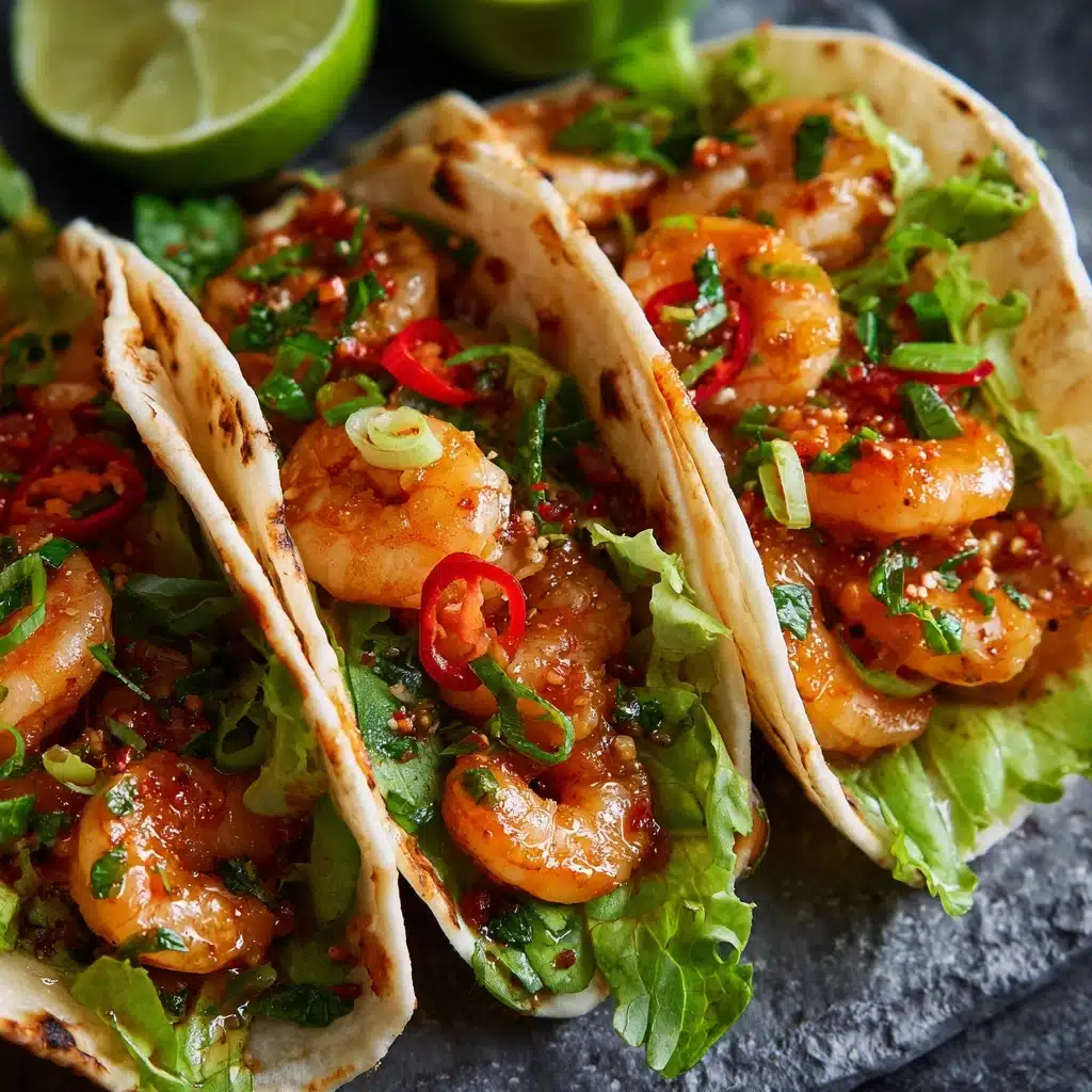 Chili Lime Shrimp Wraps Recipe - Recipe Image