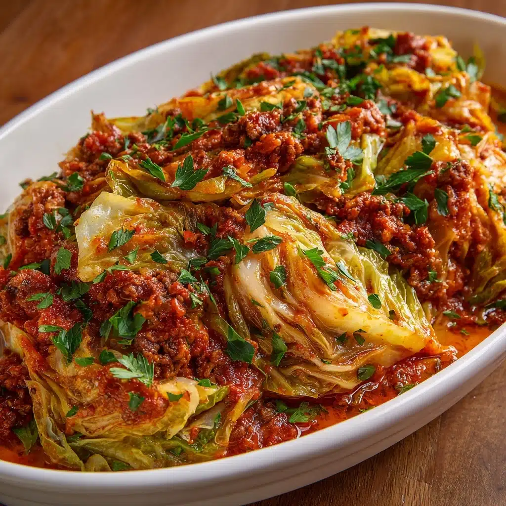 Low Carb Unstuffed Cabbage Casserole Recipe - Recipe Image