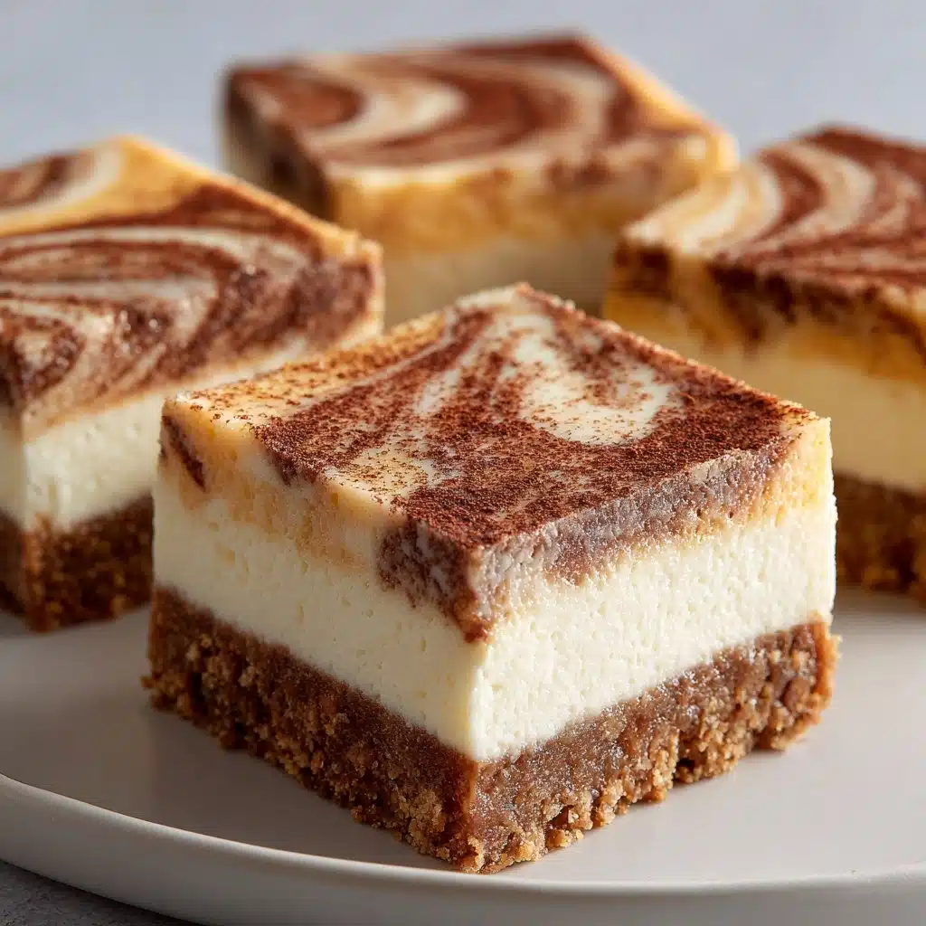 Blender Cinnamon Roll Cheesecake Bars Recipe - Recipe Image