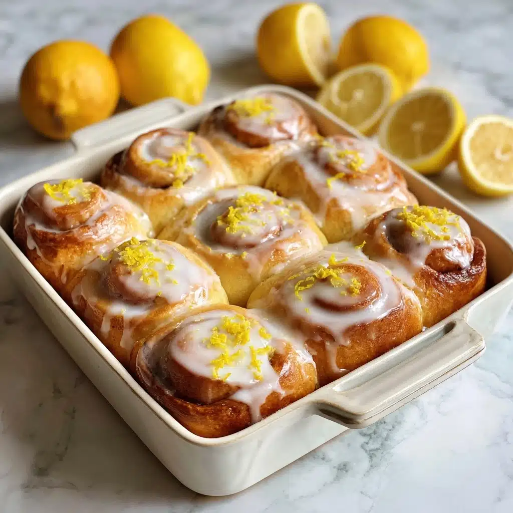 Lemon Sweet Rolls Recipe - Recipe Image