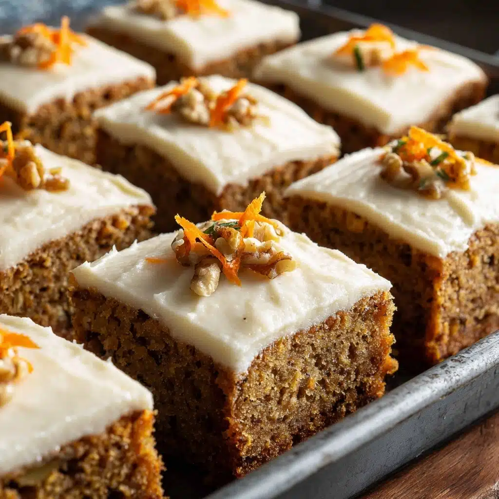 Carrot Cake Bars Recipe - Recipe Image