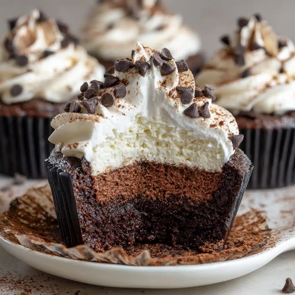 Chocolate Lasagna Cupcakes Recipe - Recipe Image