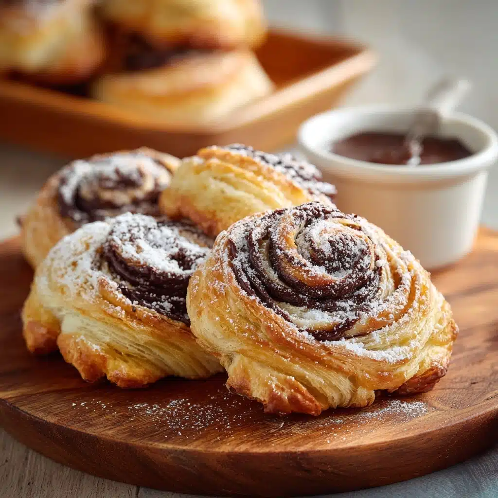 Nutella Puff Pastries Recipe - Recipe Image
