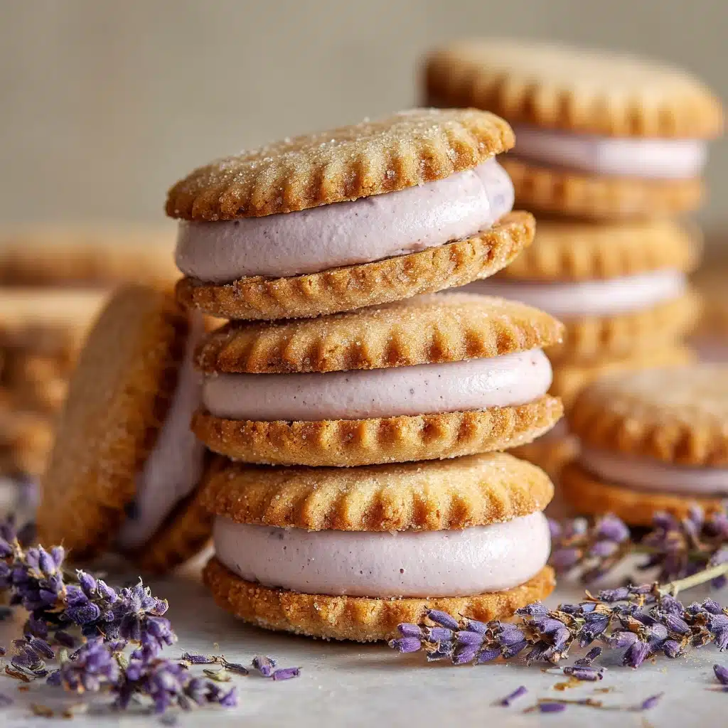 Lemon Lavender Sandwich Cookies Recipe - Recipe Image