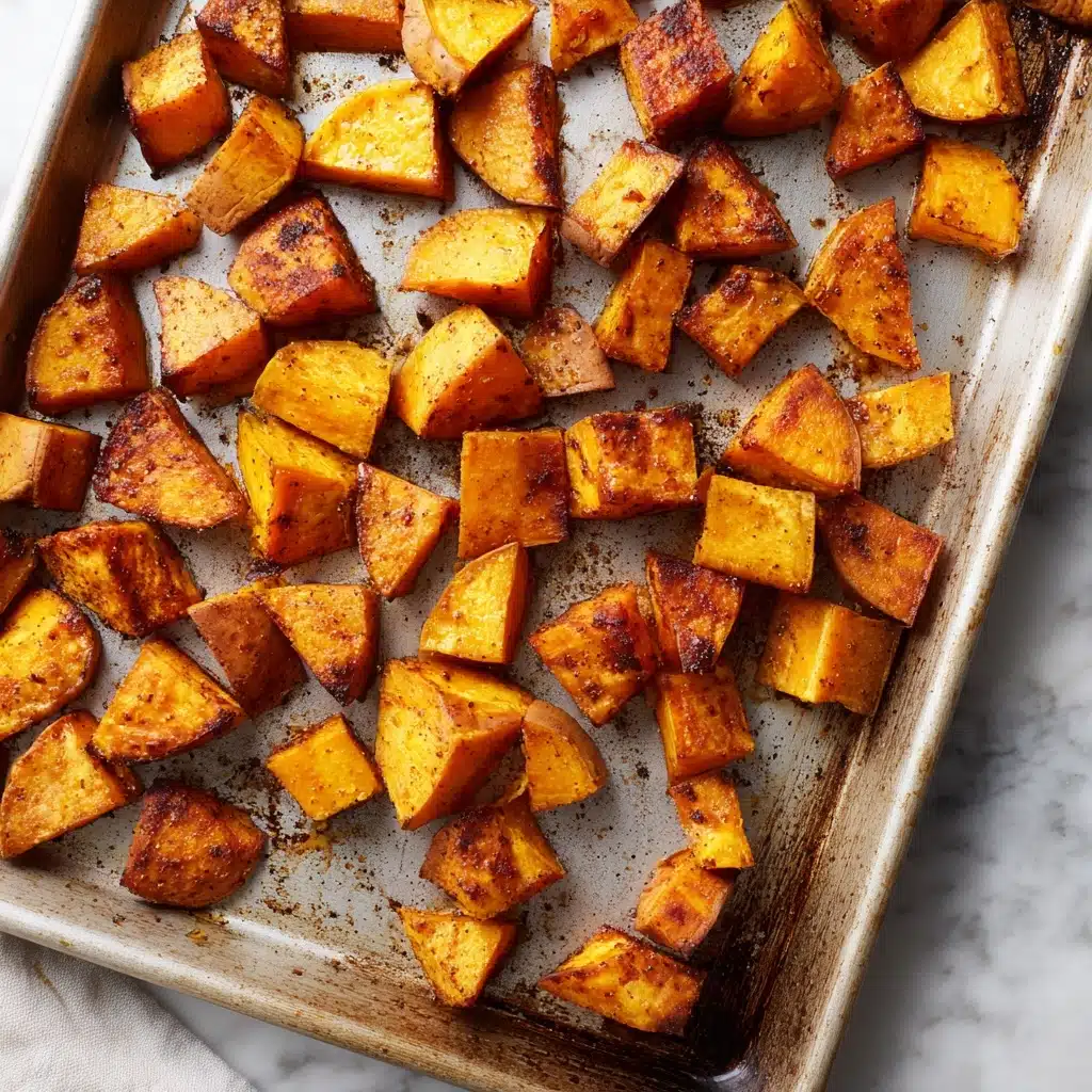 Roasted Apple Cinnamon Sweet Potatoes Recipe - Recipe Image