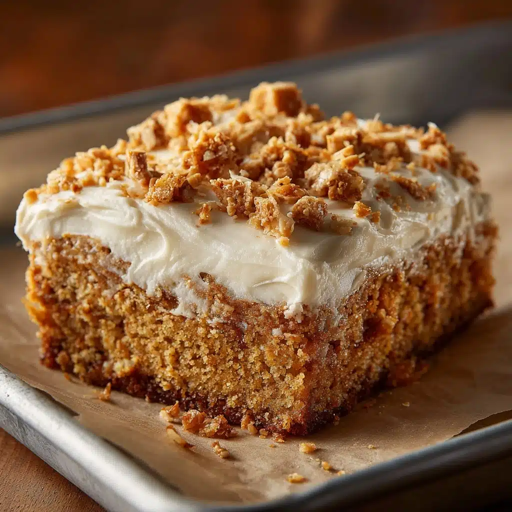 Decadent Carrot Cake Bars with Cream Cheese Frosting Recipe - Recipe Image