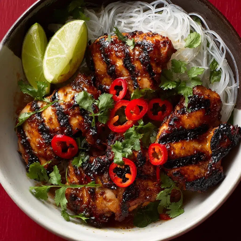 Grilled Vietnamese Lemongrass Chicken Recipe - Recipe Image