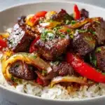 Chinese Pepper Steak with Onions Recipe