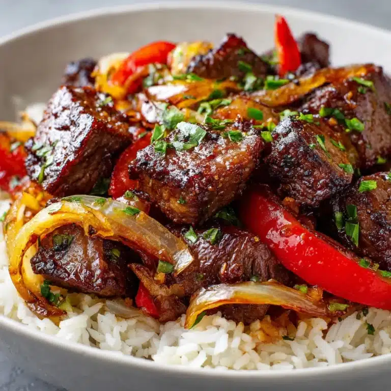 Chinese Pepper Steak with Onions Recipe