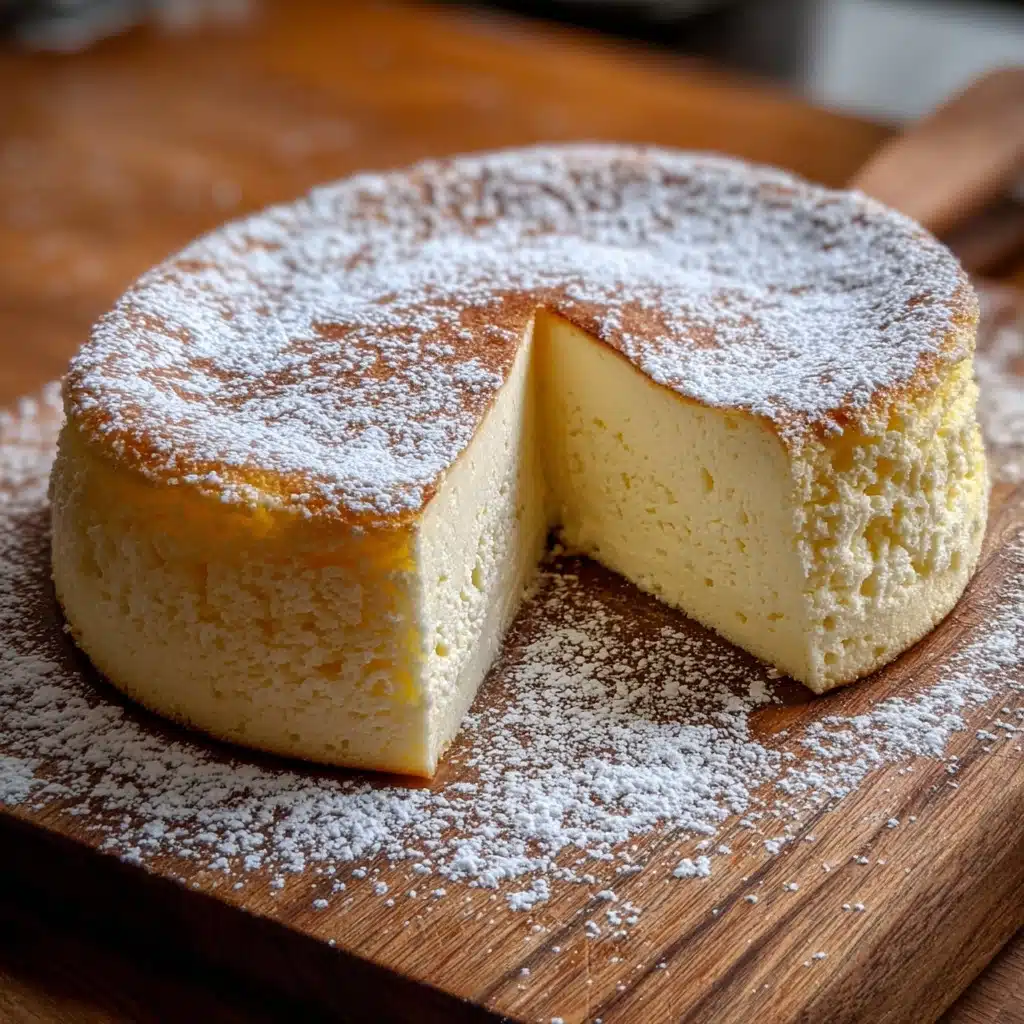Light & Fluffy Yogurt Cloud Cake Recipe - Recipe Image