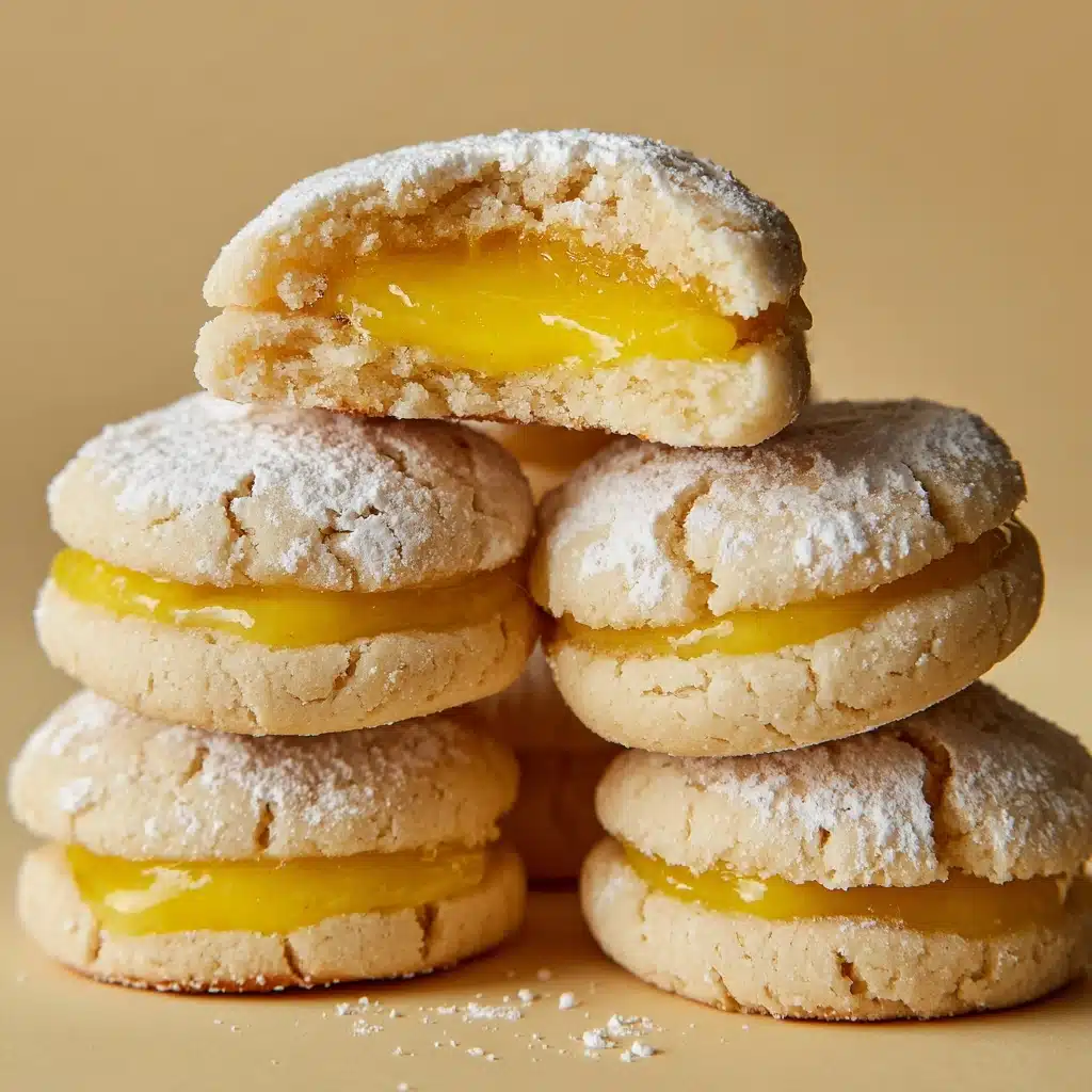 Stuffed Lemon Cookies Recipe - Recipe Image