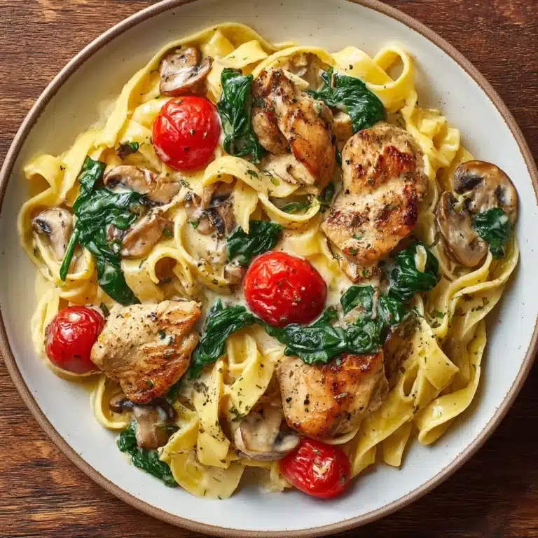 Creamy Tuscan Chicken Pasta Recipe