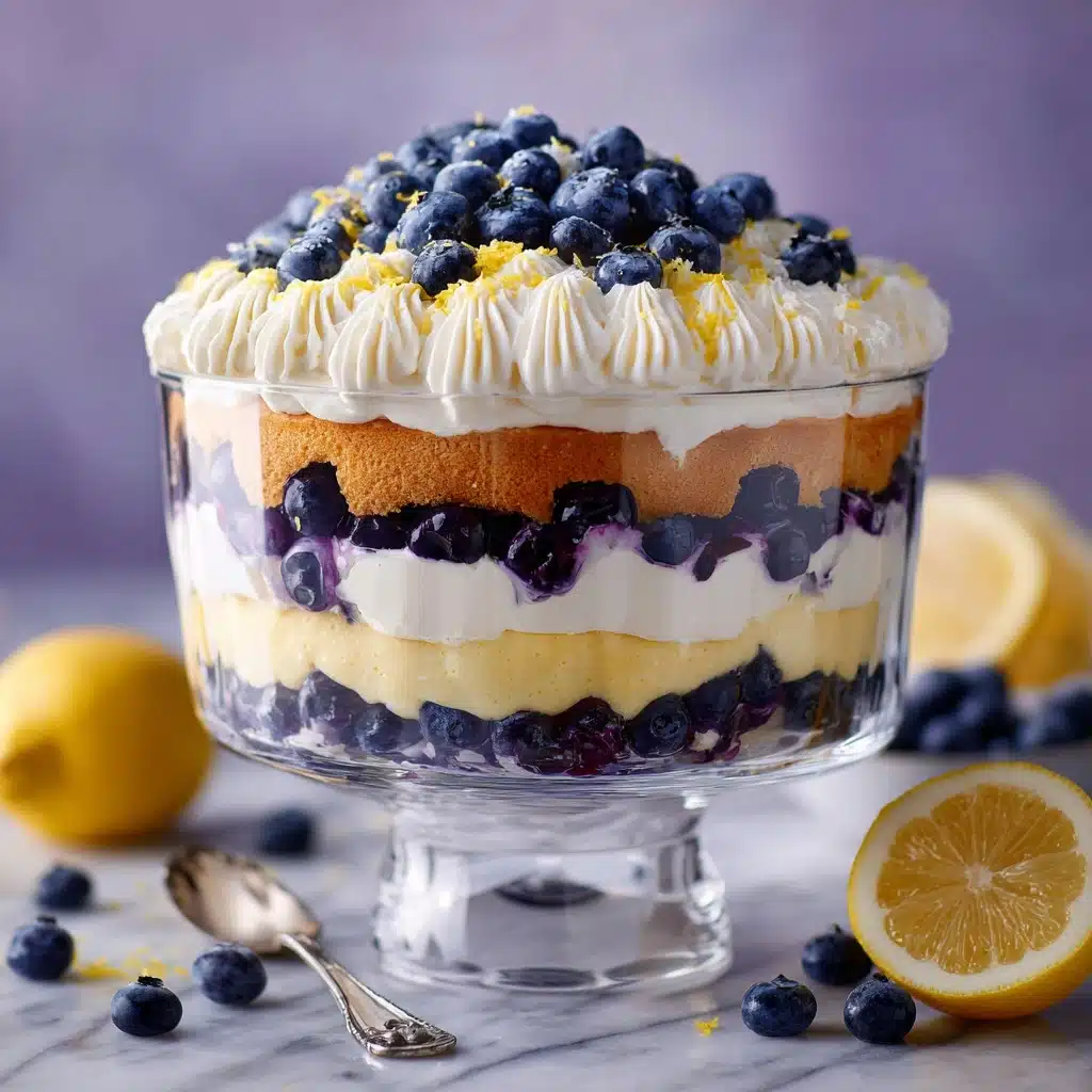 Lemon Blueberry Trifle Recipe