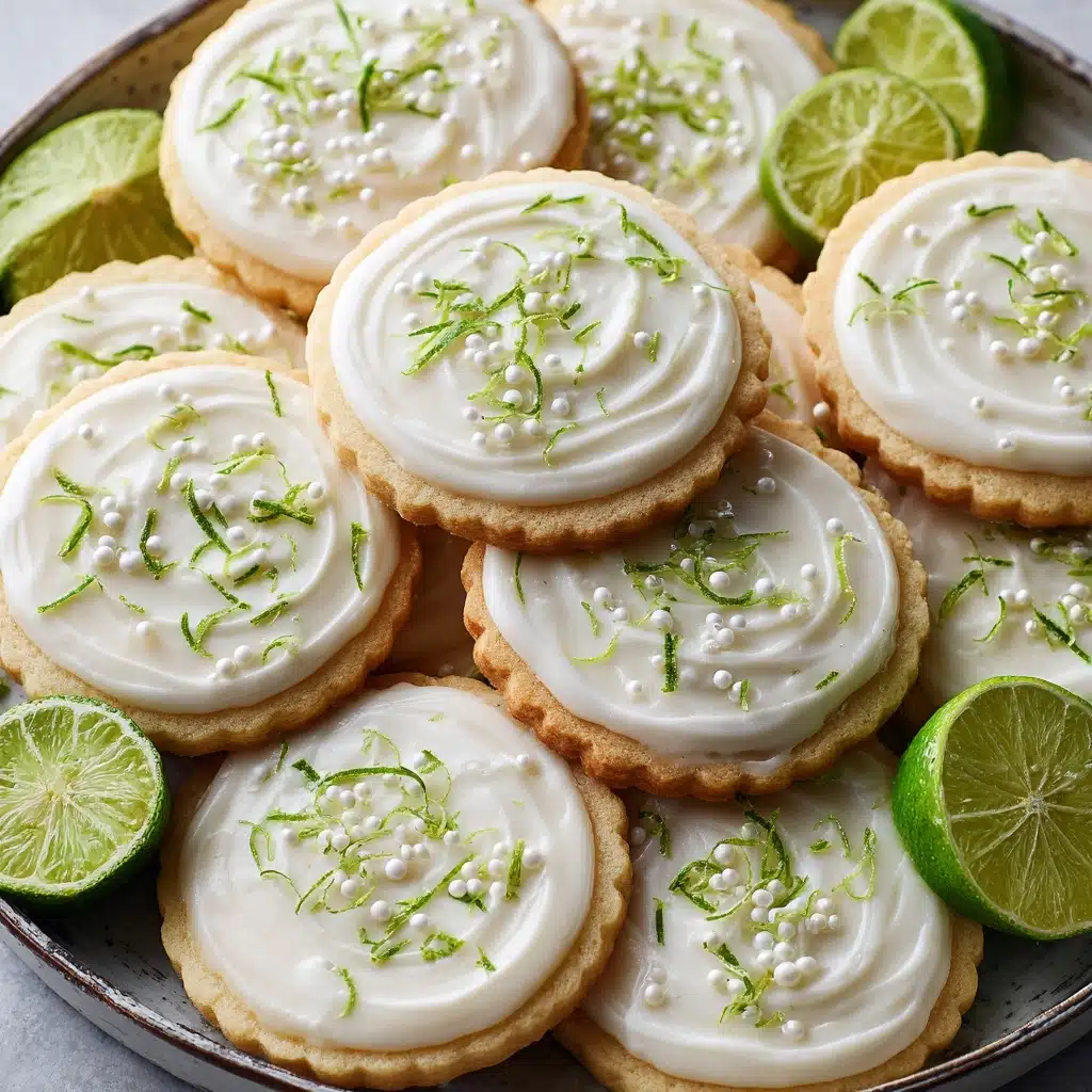 Key Lime Cookies Recipe - Recipe Image