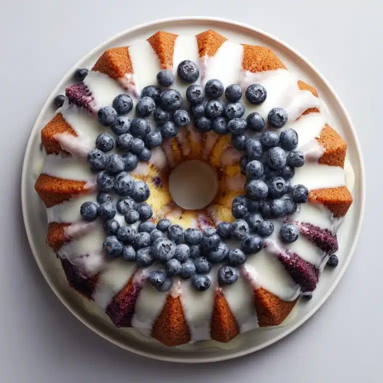 Blueberry Bundt Cake Recipe
