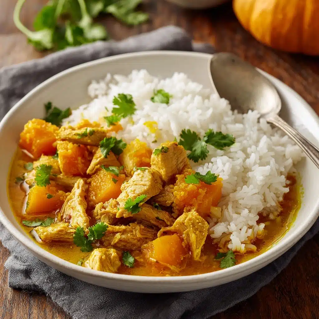Chicken and Pumpkin Thai Curry Recipe - Recipe Image
