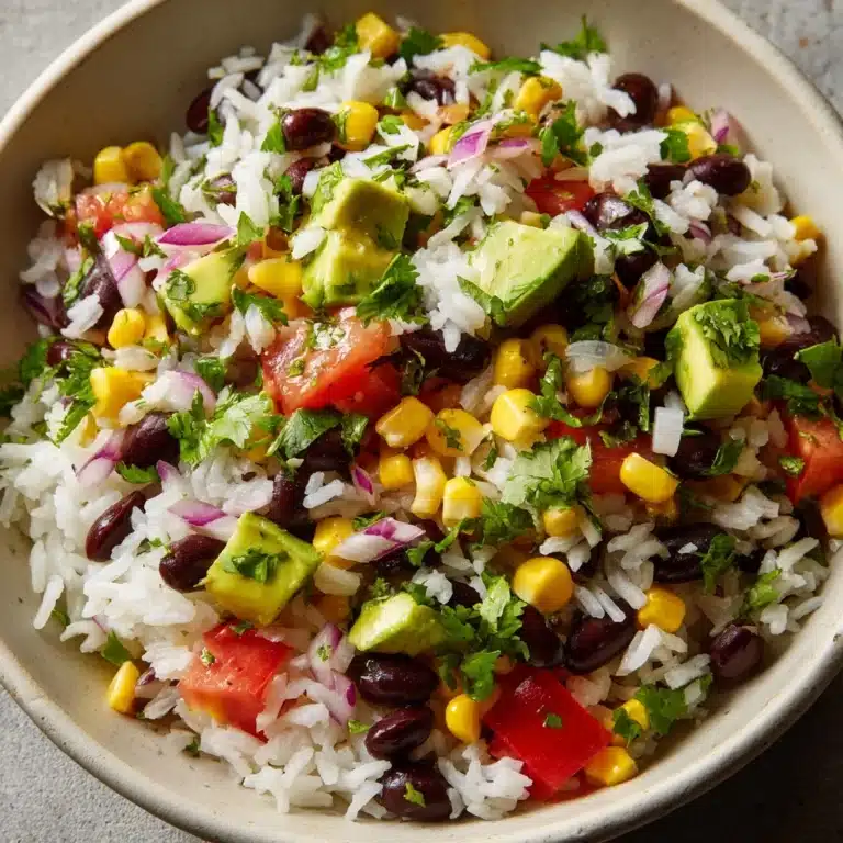 Black Bean Corn Avocado Salad Recipe