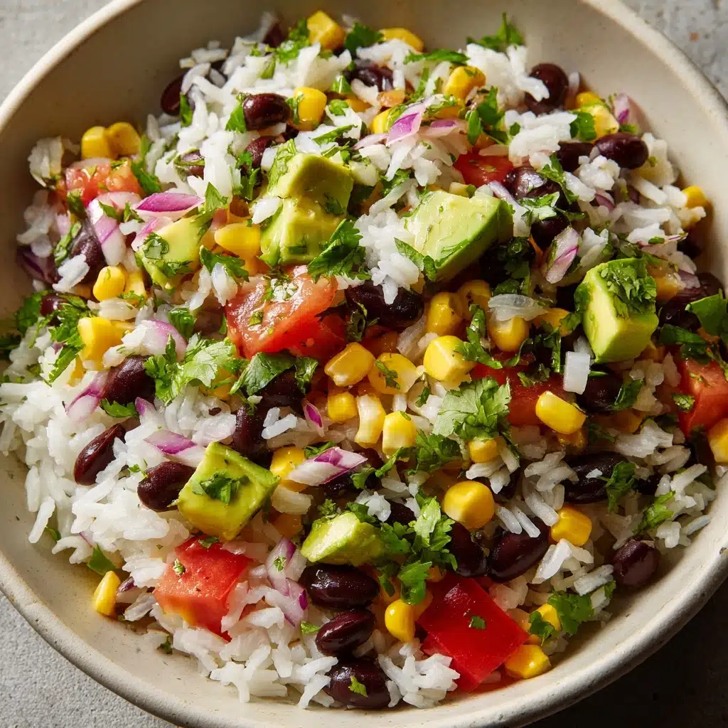 Black Bean Corn Avocado Salad Recipe