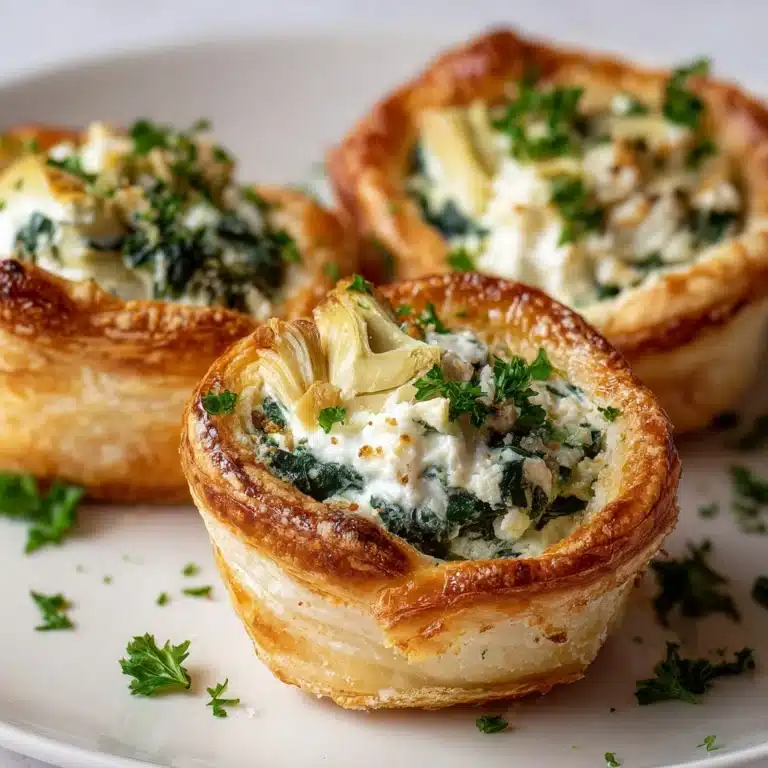 Cheesy Spinach and Artichoke Pinwheels Recipe