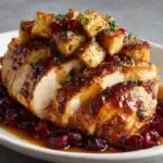 Cranberry and Brie Stuffed Chicken Recipe
