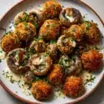 Crispy Garlic Mushroom Bites Recipe