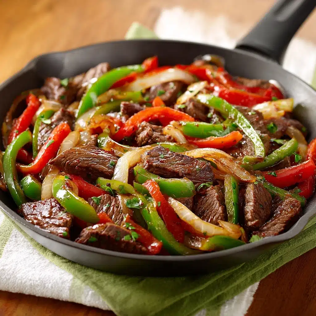 Best Ever Pepper Steak Recipe - Recipe Image